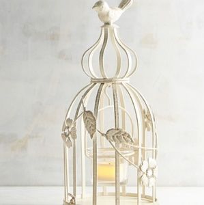 (2 PACK) - Birdcage Tealight Candle Holder